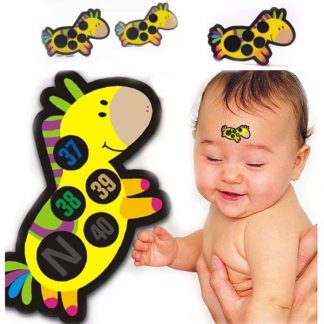 Set nalepk za merjenje telesne temperature (6 nalepk)