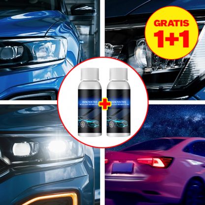 Tekočina za čiščenje in zaščito žarometov 1+1 GRATIS